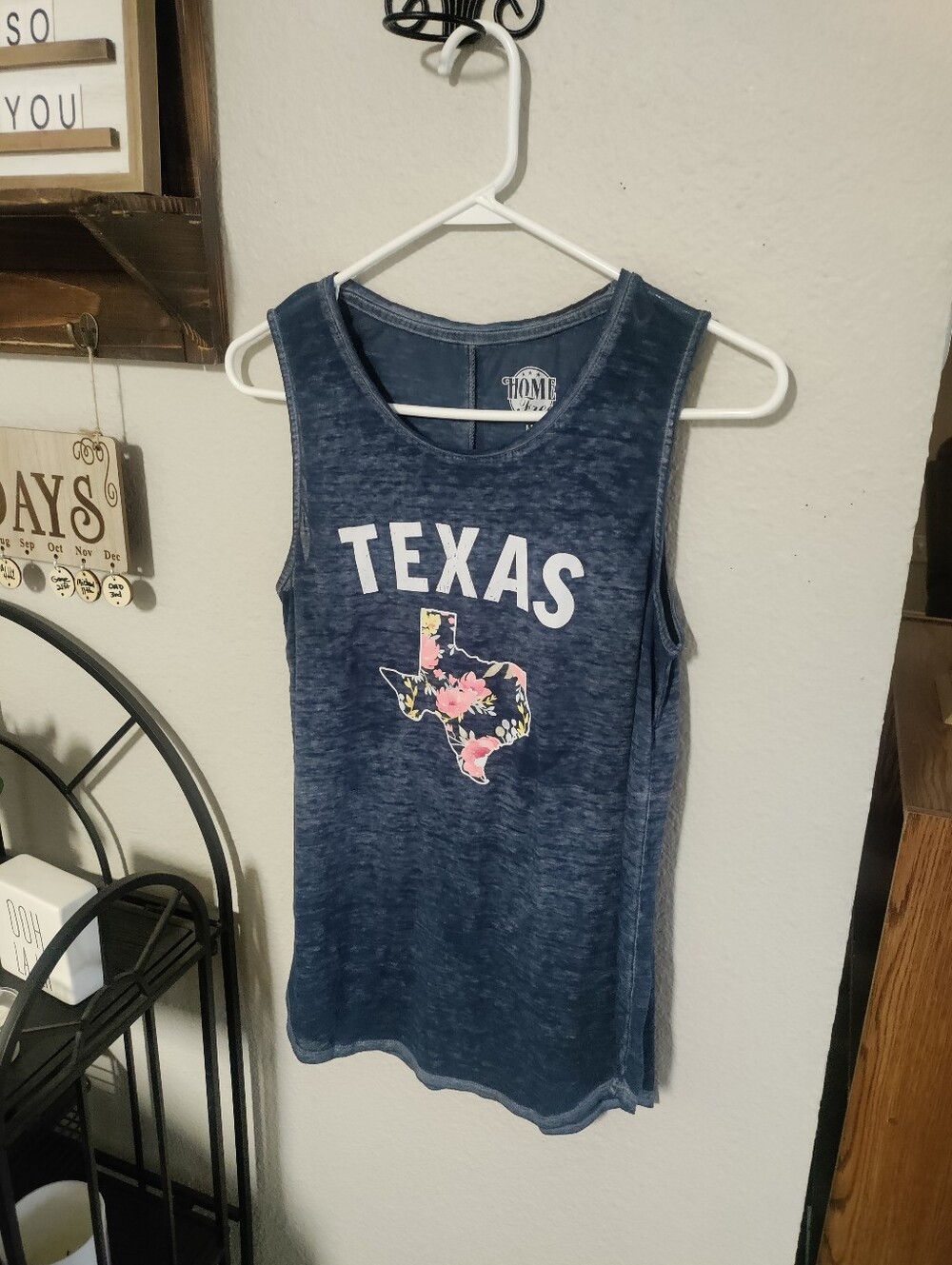 Home Free Texas Tank Top Size Medium